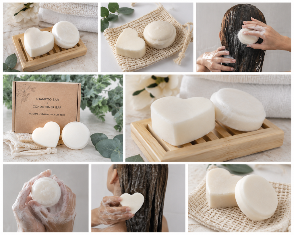ClearWave HydraSilk Ultimate Shampoo + Conditioner Bar Duo